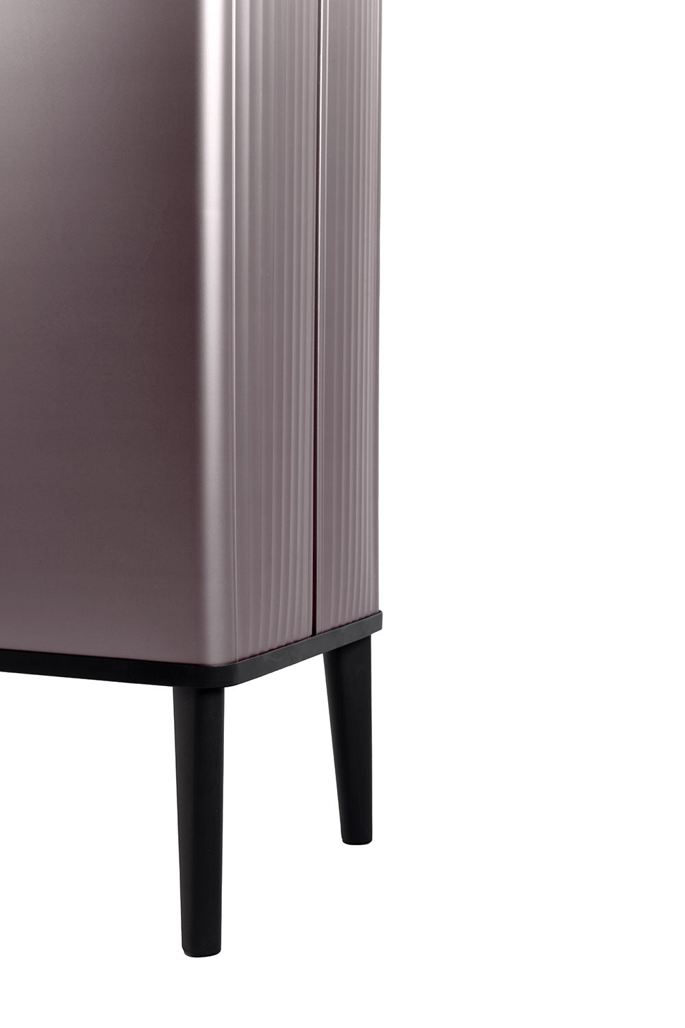 Pattumiera Alta 54L Keter Verto High 43,5x26,5x68,7 cm in Plastica Rosa Perla