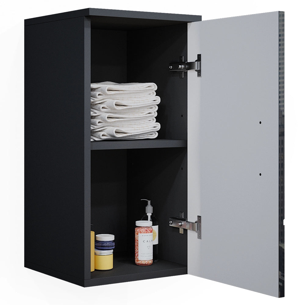 Mobile bagno Irma Antracite lucido 30 x 59 cm Vicco