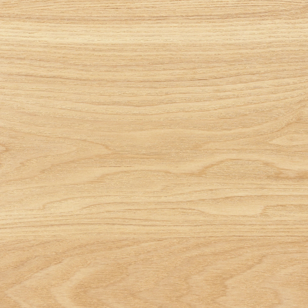 Tavolo da pranzo in legno di frassino chiaro con piano in MDF e gambe in legno di gomma ⌀ 120 cm Stile rustico moderno