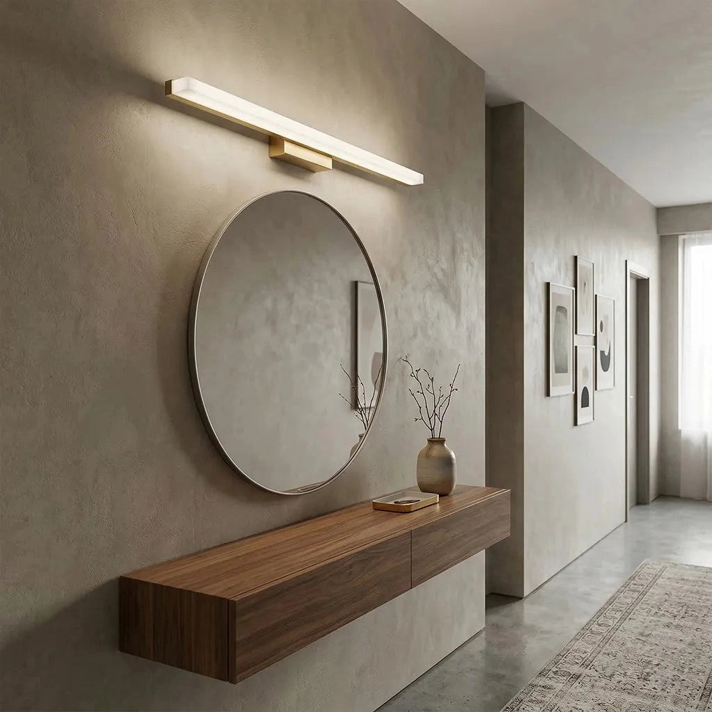 Lampada Da Parete Led 80cm APP1853-1W Brush Gold