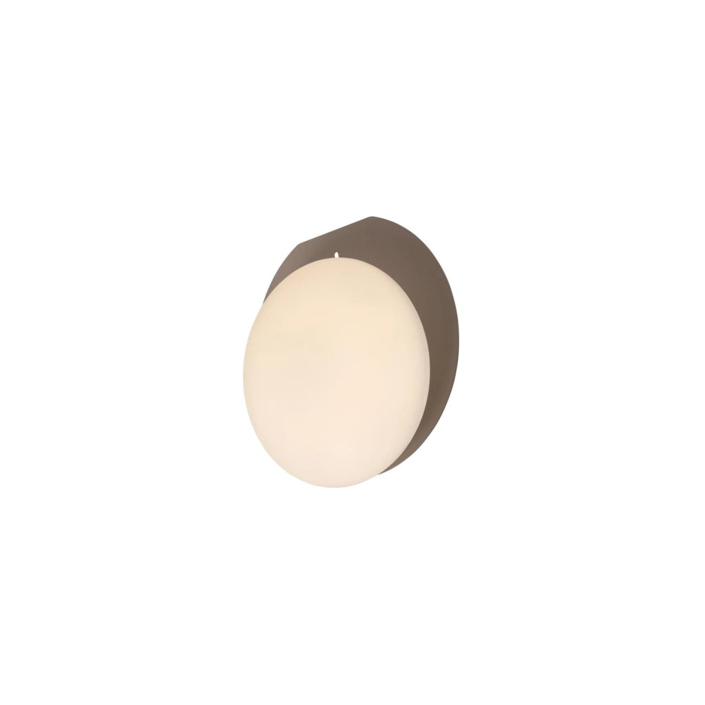 Lampada da tavolo LED ALINDA 9W taupe legno e vetro