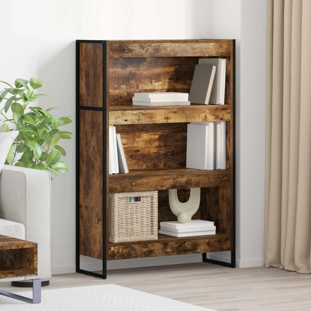 Armadio per Libri Quercia Fumosa 80 x 30 x 121 cm