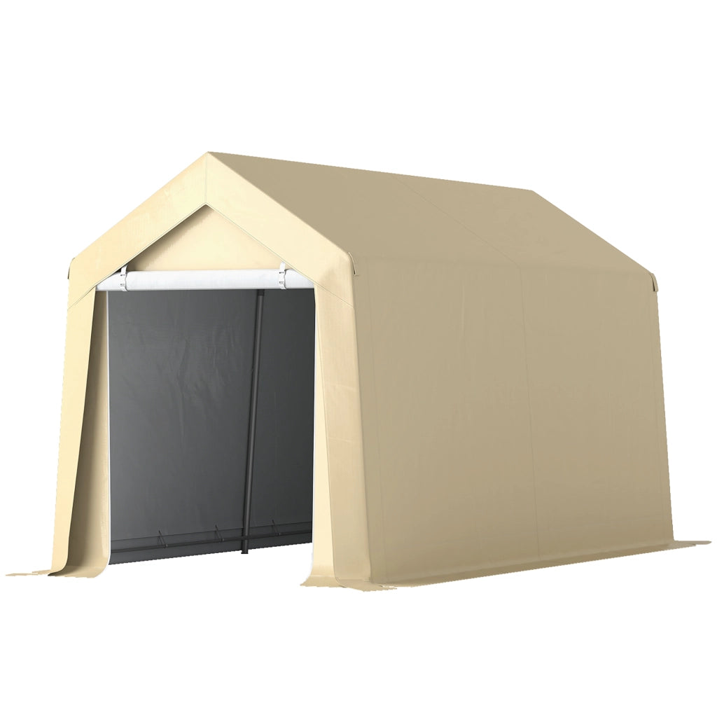 Tenda da giardino pieghevole ¨C zephmum ¨C beige 2x3.6m