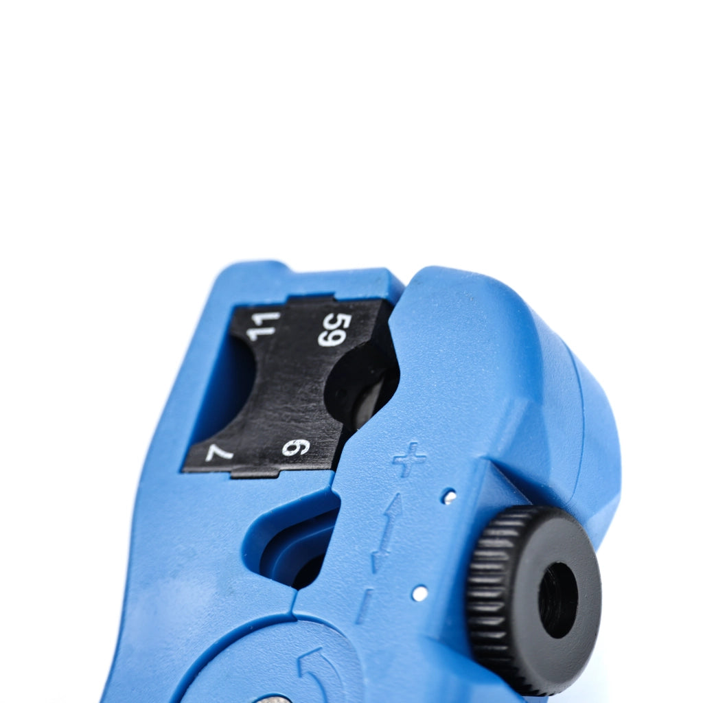 Strumento Manuale per Rimozione Isolamento Rosfix – Precisione e Durata | Materiale ABS e Metallo, 124,6x37 mm, 95 g