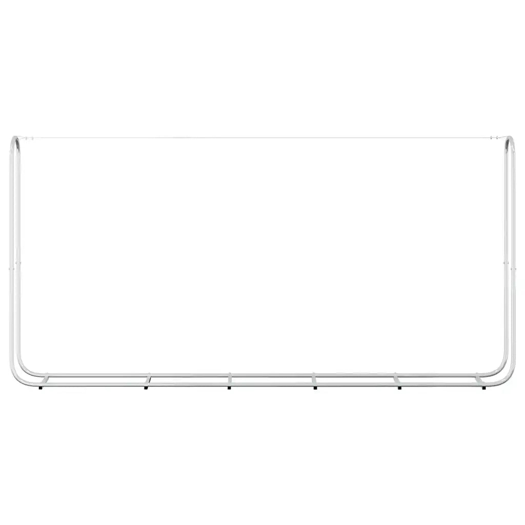 Rastrelliera per Legna 300x25x150 cm in Acciaio Zincato 4100707