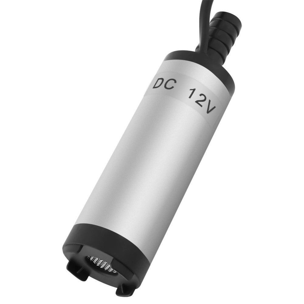 Trade Shop - Pompa Travaso Elettrica Sommersa Aspira Liquidi Acqua Olio Diesel 12v Auto Barca -