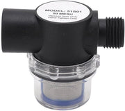 Filtro inline 1/2 pollice - 14 - Filtro per tubi - Retino a maglia 50 - Filtro idraulico - Filtro per tubazione - Filtrazione efficiente - Filtro per acqua