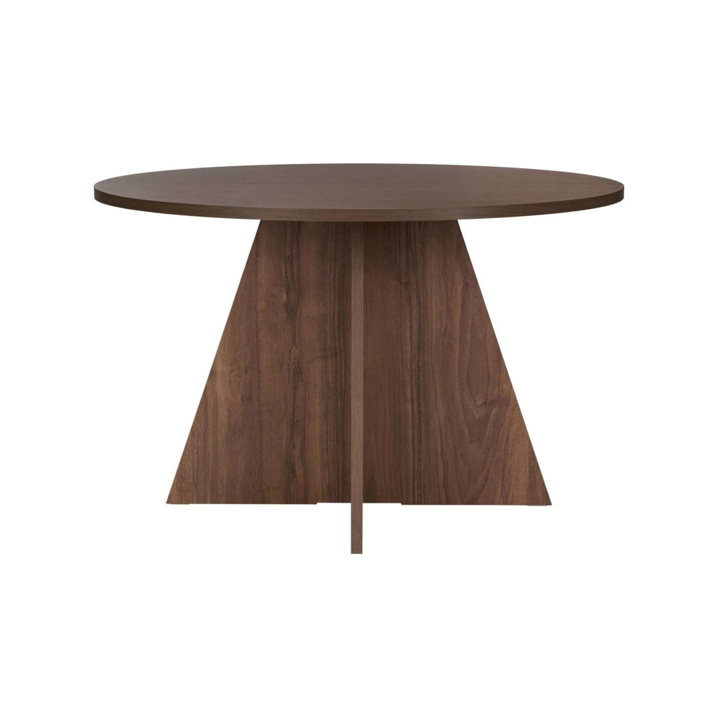 Racale, Tavolo Fisso 4 Posti, 120x120x75h cm Marrone Noce
