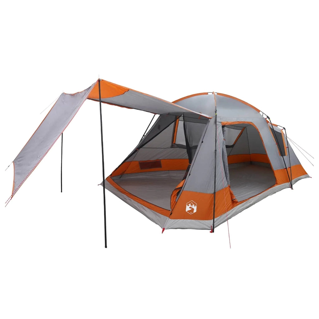 Tenda Capanna con tetto Grigio e arancione 12-Persone 42028573