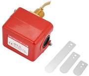 Sensore di Flusso Acqua/Paddello - Interruttore a Due Posizioni - Contatti SPDT - Per Misurazione Liquidi - Rosso - Sensor Fidato - Adatto a Diverse Applicazioni - Durata...