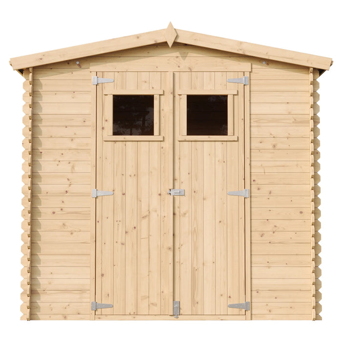 TIMBELA M369+M369G Casetta da Giardino in Legno - 4,33 m2