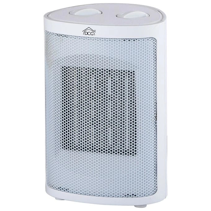 DCG Eltronic PTC0150 stufetta elettrica Interno Bianco 15000 W Riscaldatore ambiente elettrico a infrarossi