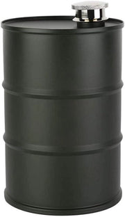 Vaso di birra portatile - 700 ml - Olio per il collo - Coperchio chiuso - Vaso grande - Bicchiere di birra - Manico di olio (verde)