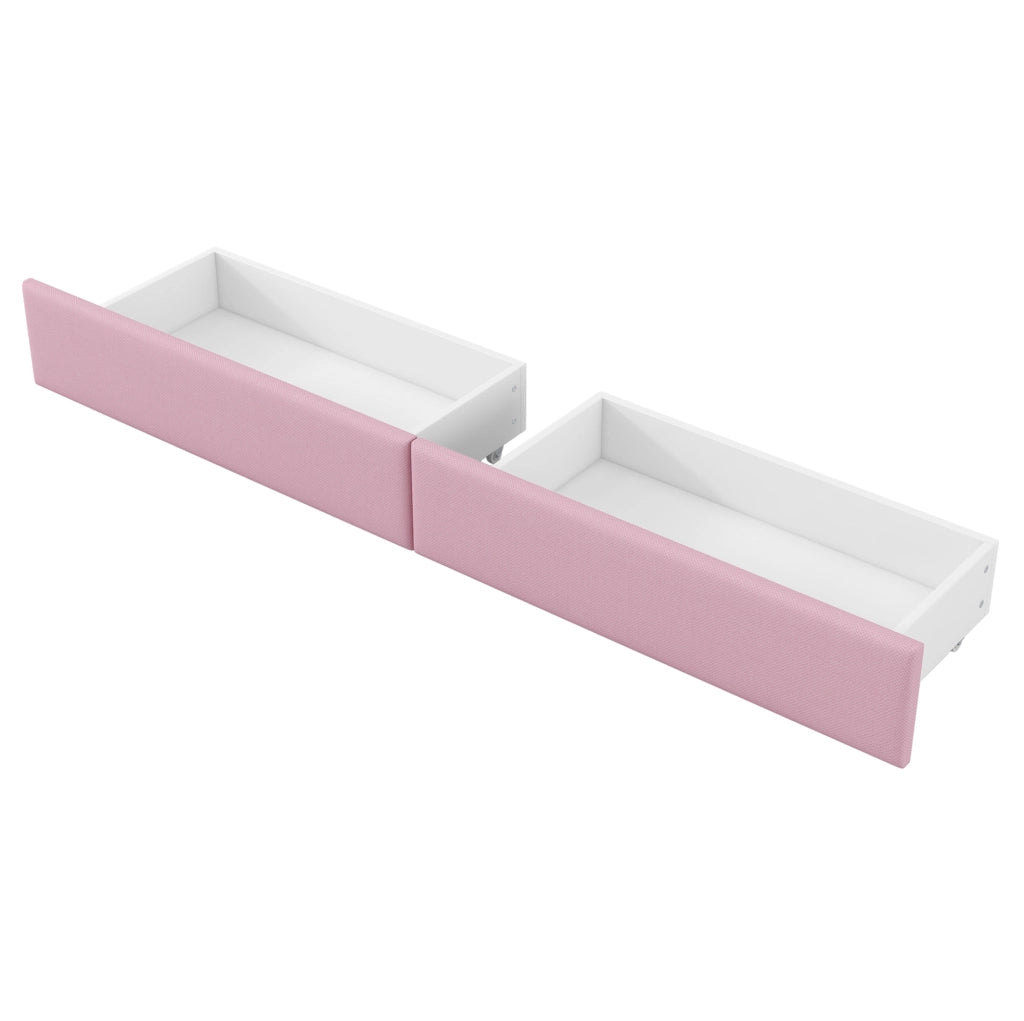 Letto giorno 90x200 con LED, USB, scrivania e 2 cassetti