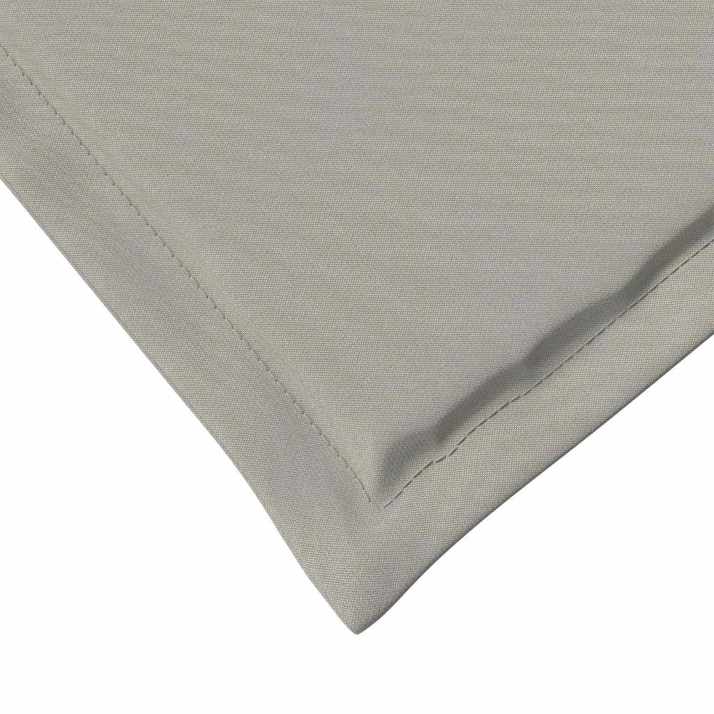 Cuscini per Seduta 2 pcs Grigio Chiaro 47 x 36 x 2 cm