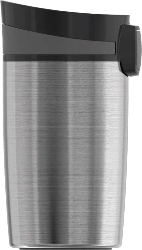Tazza da caffè portatile in acciaio inossidabile, isolata e libera da sostanze nocive, capacità 0,27 L / 0,47 L.