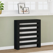 Copertura Termosifone Nera 78x20x82 cm Legno Multistrato 852682