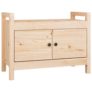 Panca da ingresso 80 x 40 x 60 cm in legno massello di pino 02_0010797