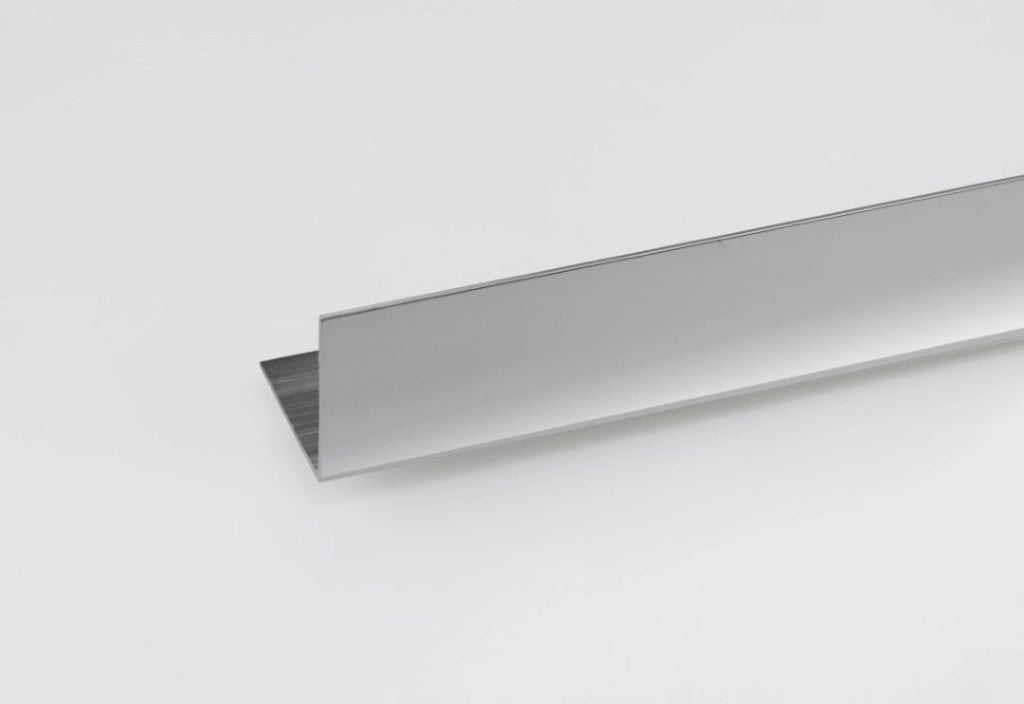Profilo Angolare Da 2 Metro Alluminio Argento Brillante 15X15X1 - Arcansas