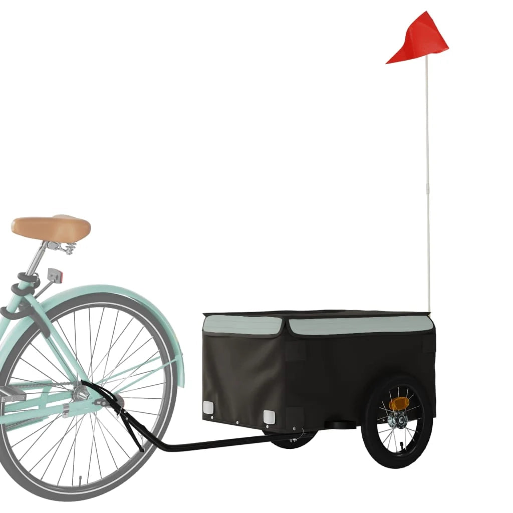 Rimorchio per trasporto biciclette 30 kg ghisa grigia 02_0044092