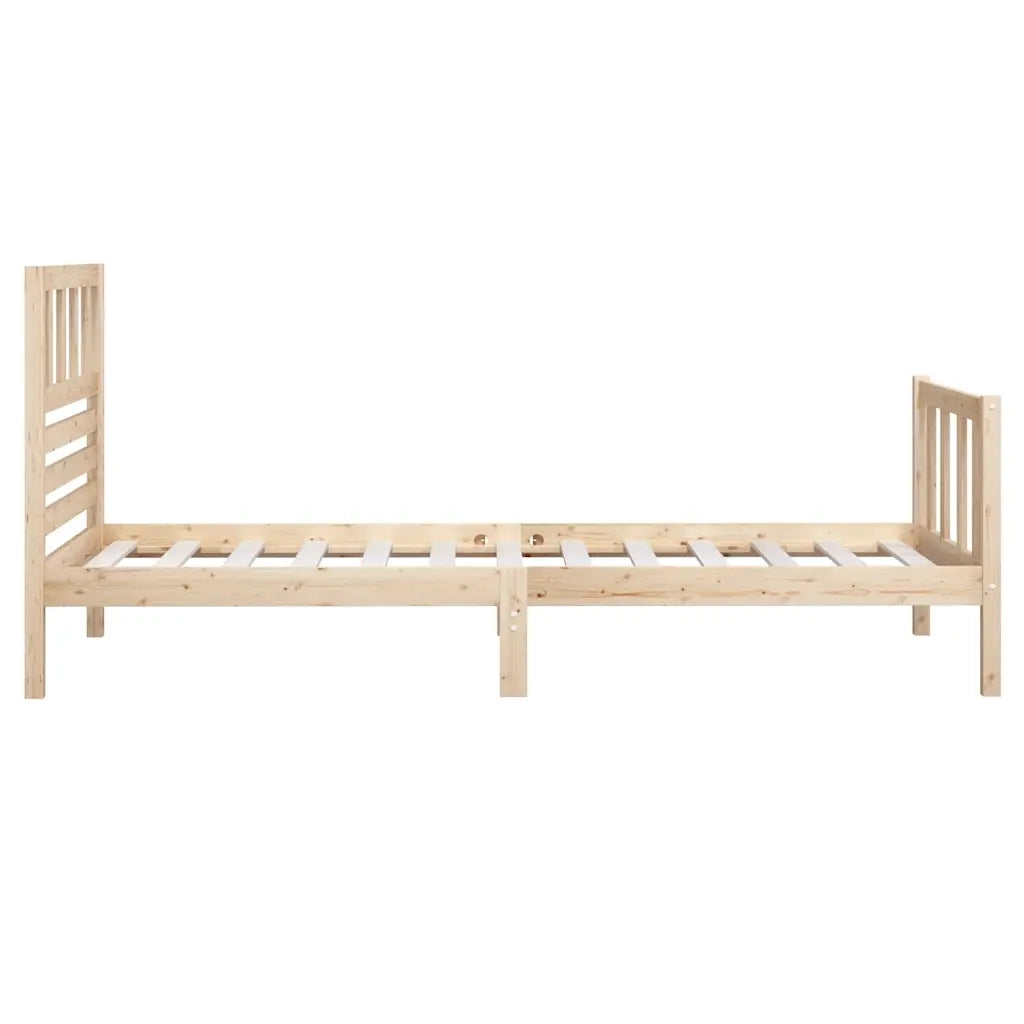 Giroletto-Struttura Letto in Legno Massello 90x200 cm 269735