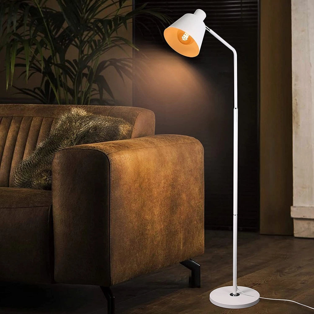 ZMH Lampada da terra vintage 166cm E27 per soggiorno ufficio nursery