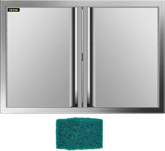 Porta camino 71 x 48cm porta BBQ porta grill porta pulizia per cucina esterna