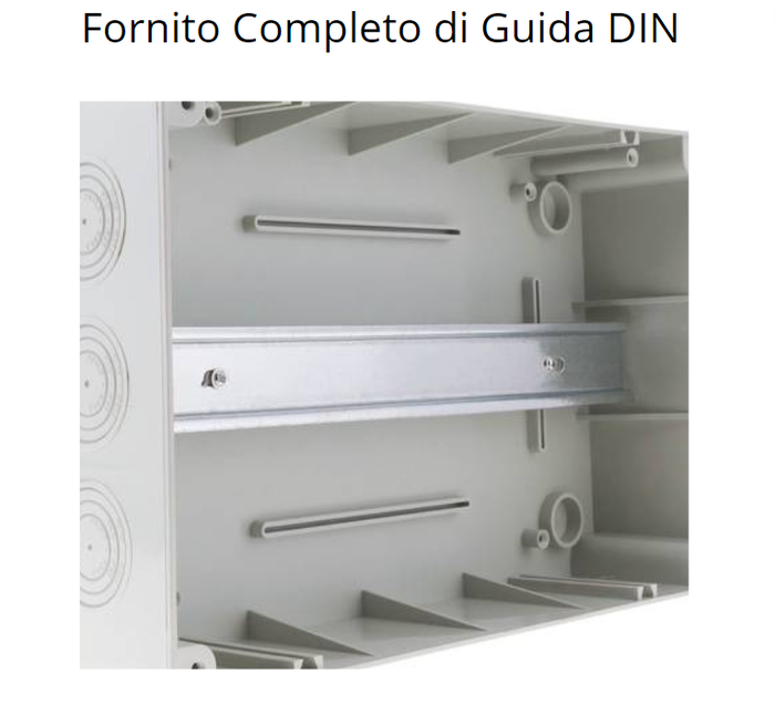 Gewiss centralino parete 12 moduli ip40 gw40028