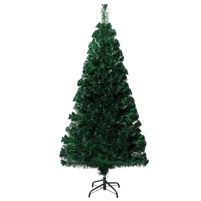 Albero Natale Artificiale con Supporto 120 cm in Fibra Ottica 321026