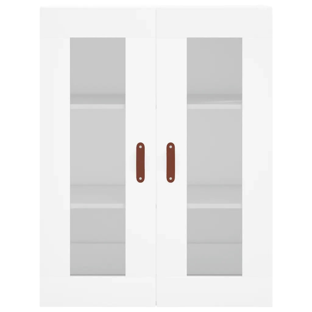 Credenza Bianca 69,5x34x180 cm in Legno Multistrato 3198569