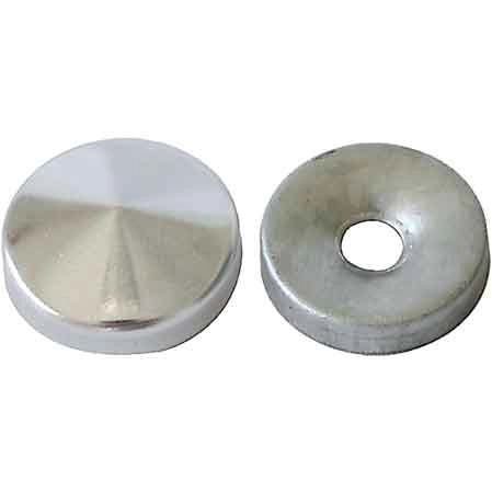BORCHIA COPRIVITE BOMBATA 18 mm - Ottone lucido - 200 pezzi