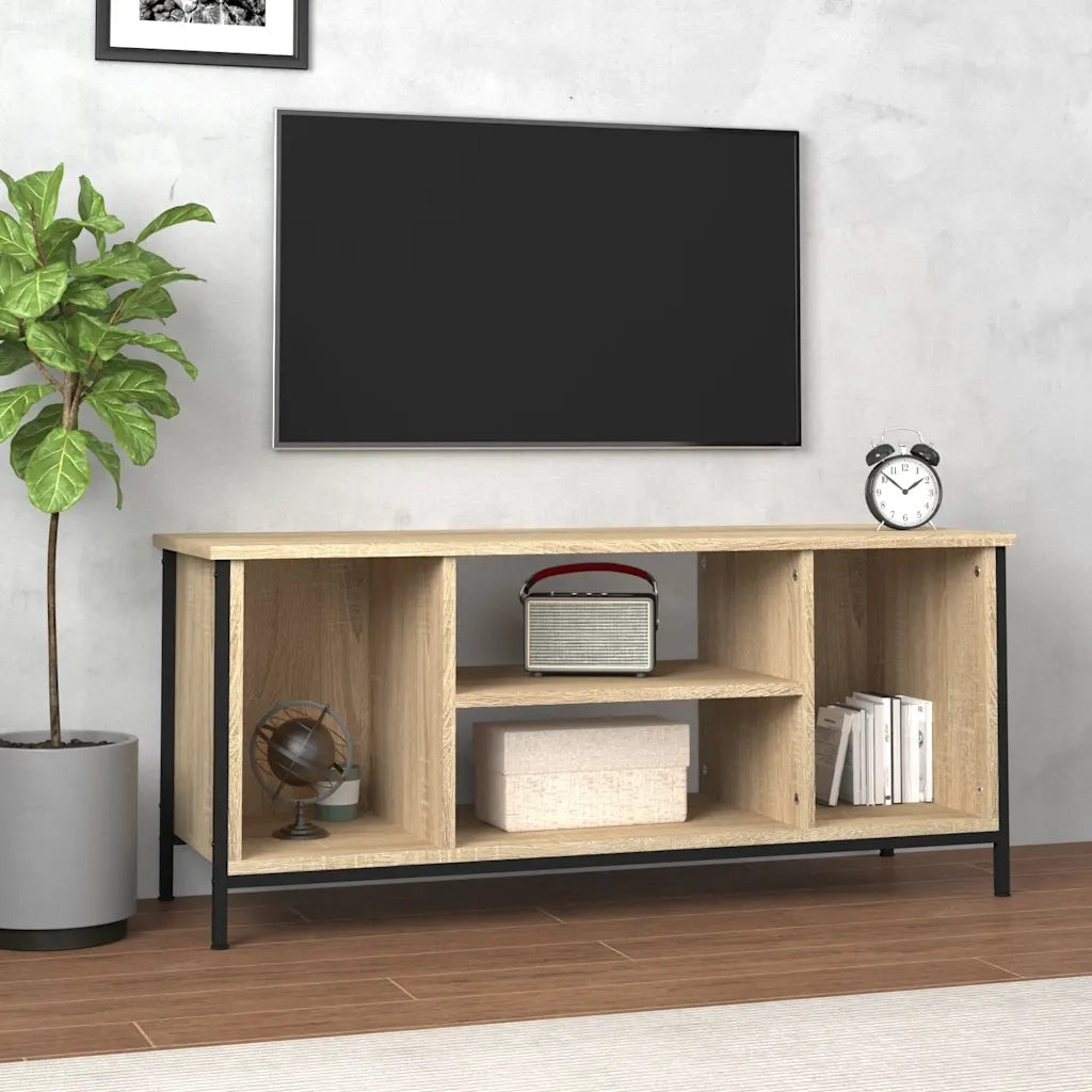 vidaXL Mobile Porta TV Rovere Sonoma 102x35x45 cm in Legno Multistrato