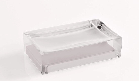 Porta Spugna Plastica Bianca Arcobaleno G-RA110200200 - Accessorio Bagno - Bianco - Moderno