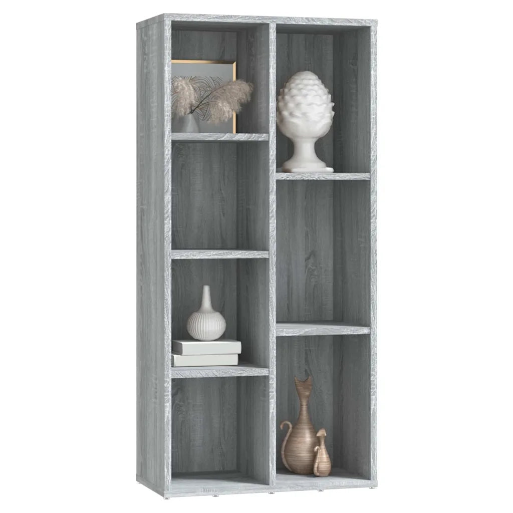 Libreria Grigio Sonoma 50x25x106 cm cod mxl 19304