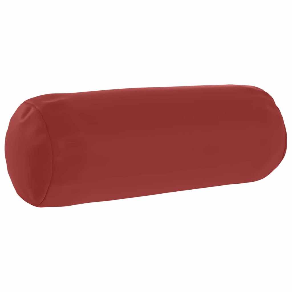 Federa 2 pcs HEERLEN Rosso Vino Ø 15 x 40 cm Poliestere 923343