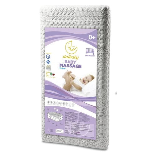 Materasso lettino italbaby 010 2311 massage antiacaro 0+