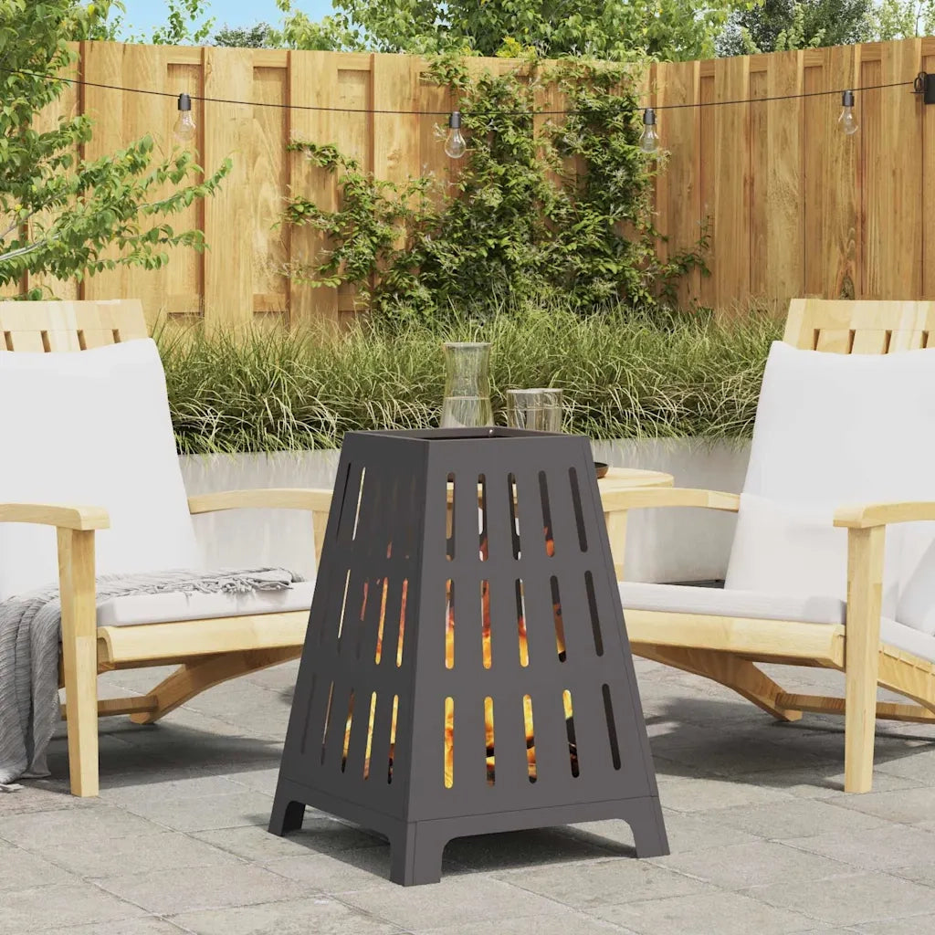 Focolare Nero 50 x 50 x 70 cm Acciaio CFW7882939
