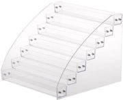 Display stand per lattini - Materiale acrilico - Facile da installare - Translucido - Multifunzionale - Adatto per 7 strati - 31 x 31...
