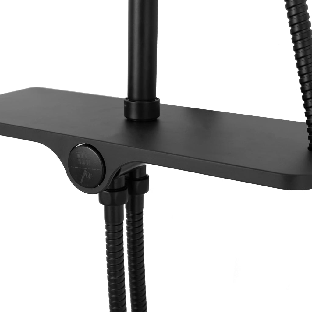 Set Doccia Con Termostato Rea Mike Black
