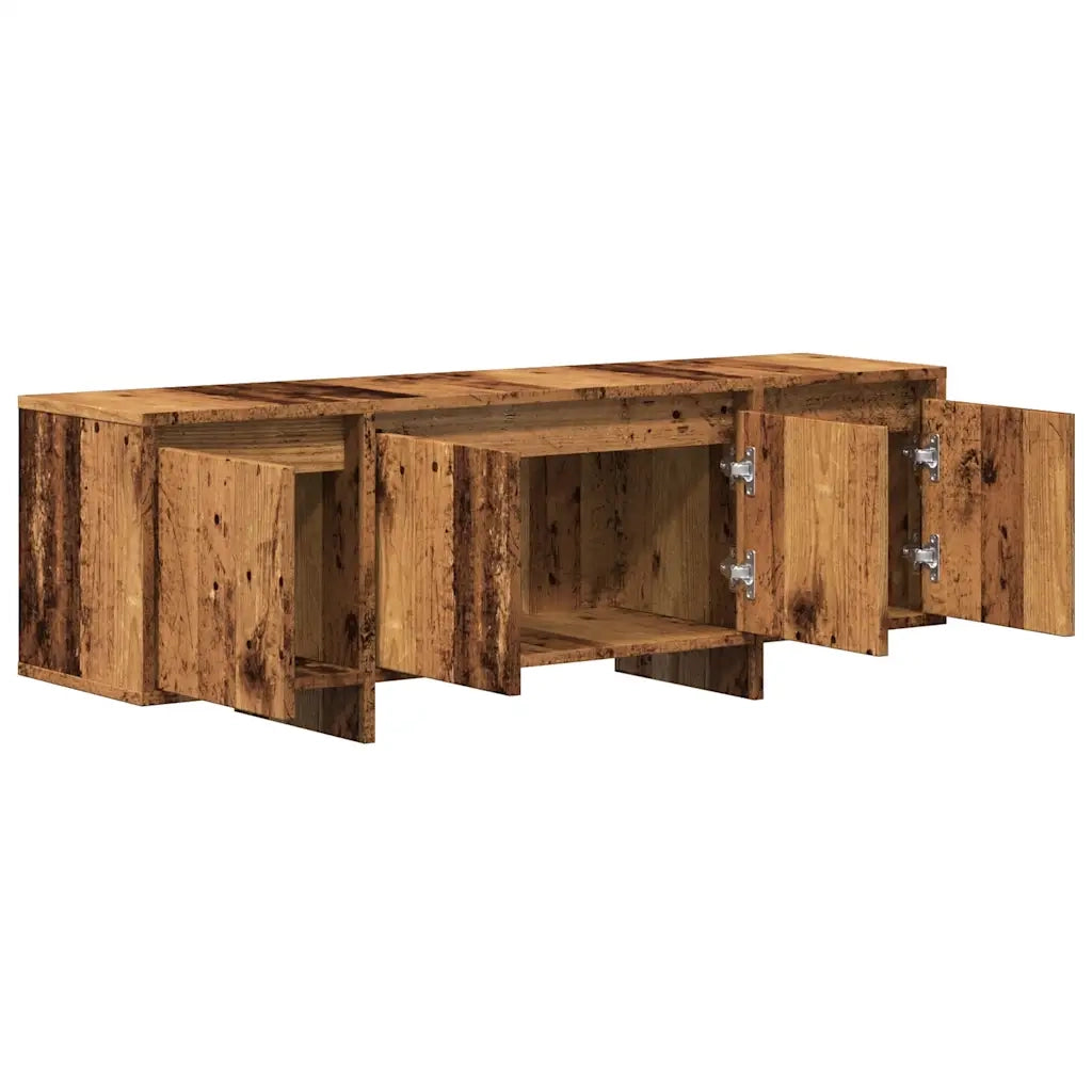 Mobile Porta TV-Mobile per TV-Credenza TV Legno Antico 120x30x40,5 cm Legno Multistrato
