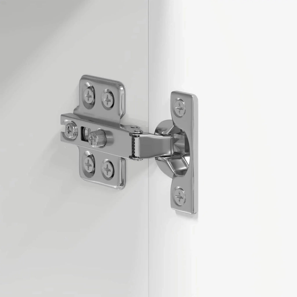 Set di Armadi da Bagno TULUM Bianco Lucido 37 x 31,5 x 203 cm 880355
