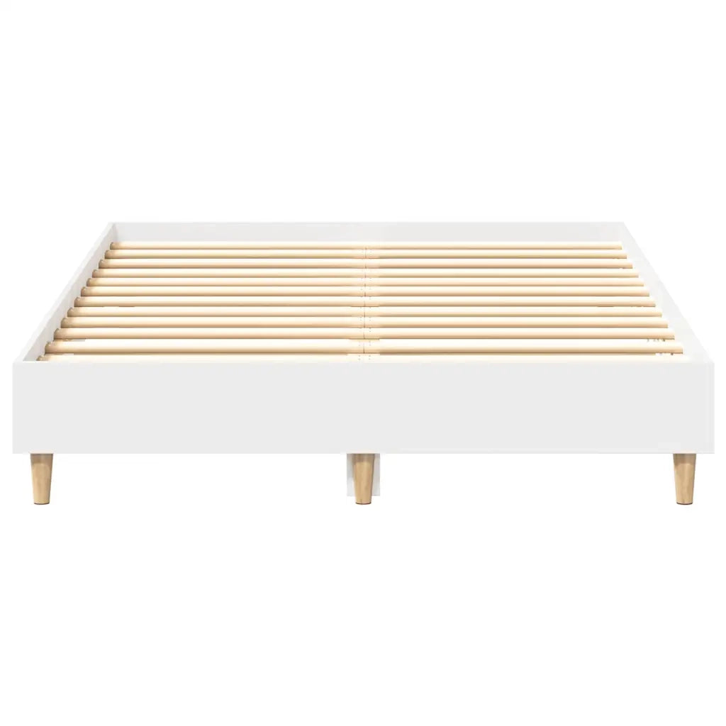 vidaXL Giroletto senza Materasso Bianco 120x200 cm Legno Multistrato