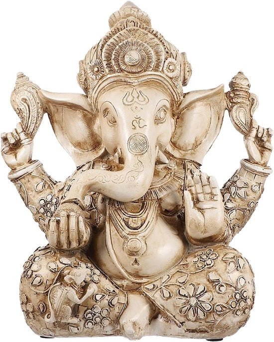 Statua di Ganesh per tavolo/ufficio - fortuna, ricchezza, arte in casa