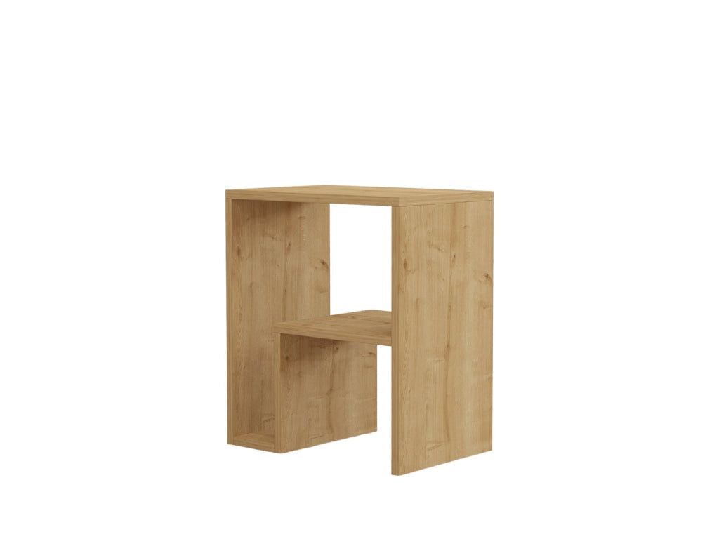 Tavolino in legno "Yepa" - 45 x 29 x 51 cm - Rovere Zaffiro