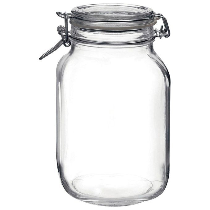 Bormioli Rocco Vaso Vetro Fido con Tappo Ermetico 3 lt