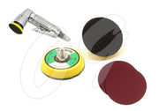 MINI LEVIGATRICE AD ARIA COMPRESSA DISCO 50mm 2" ROTORBITALE ORBITALE AD ARIA