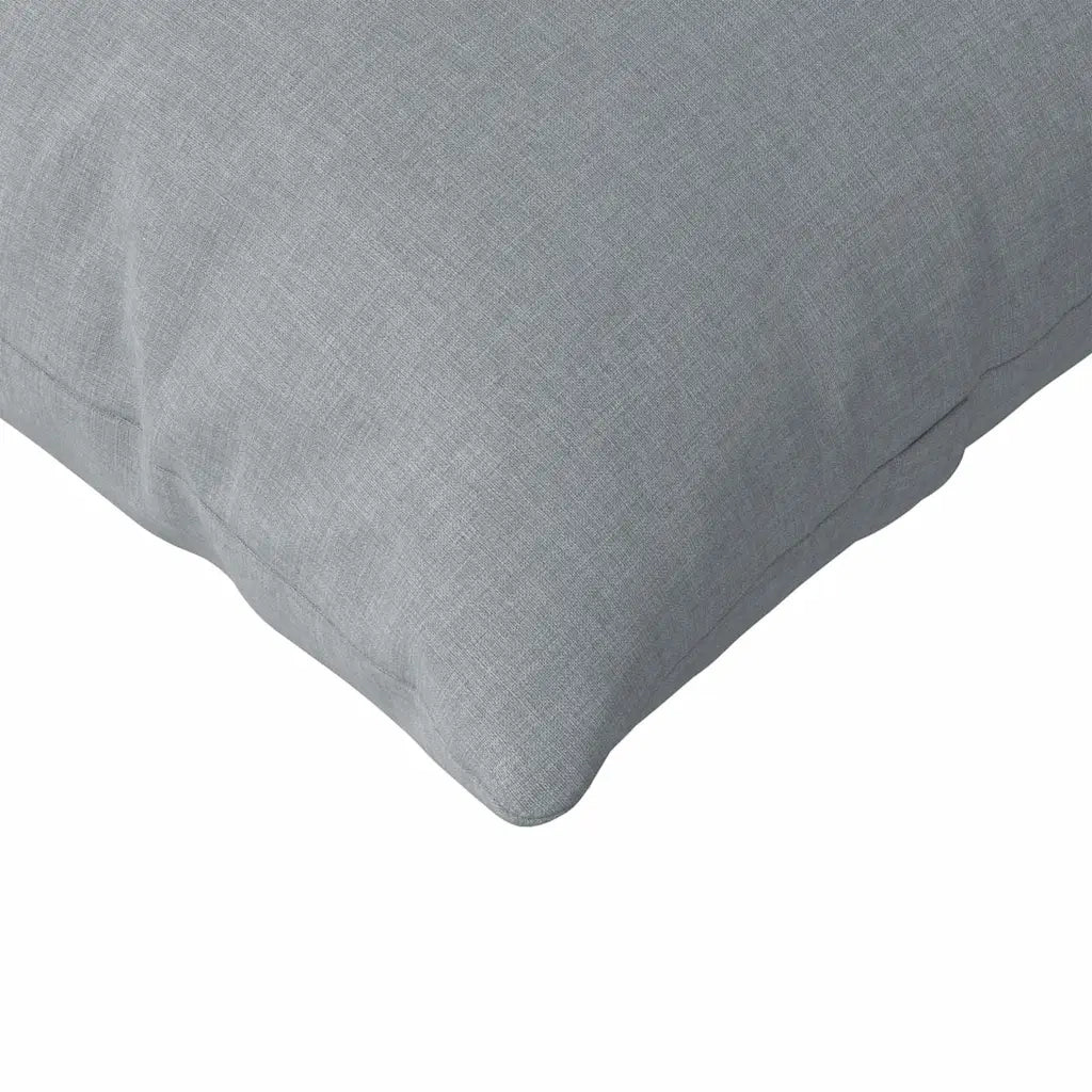 Cuscini da Divano 2 pcs Grigio chiaro 200 x 40 cm Tessuto