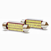 Trade Shop - 2 Coppie Lampadine Posizione Sv8.5 Canbus Maxtech L-p053 12v 42mm 33led 10w 6000k -