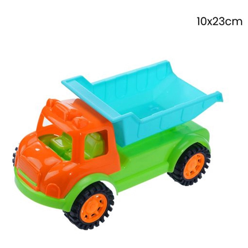 Trade Shop - Autocarro Camion Giocattolo Con Cassone Ribaltabile Per Bambini Colorato 10x23cm 258280 -