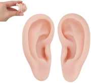 Modello di Orecchio Realistico - Telaio in Silicone - Modelli di Orecchio per Pratica - Modello di Acupuntura - Presentazione di Orecchini - Eccellenza Artigianale - Modello di Piercing